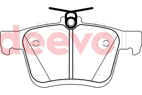 Brake Pad Set, disc brake (BP83040)