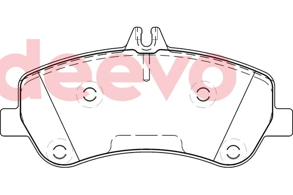 Brake Pad Set, disc brake (BP80100)