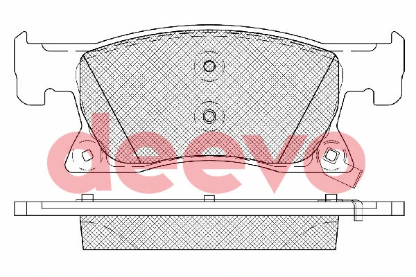 Brake Pad Set, disc brake (BP86940)