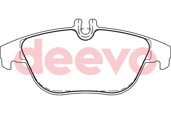 Brake Pad Set, disc brake (BP54260)
