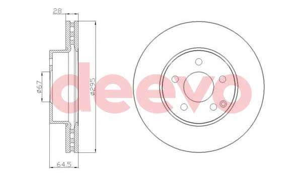 Brake Disc (BD21140)