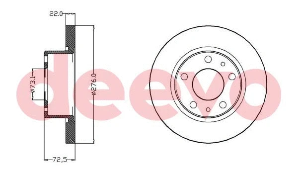 Brake Disc (BD12560)