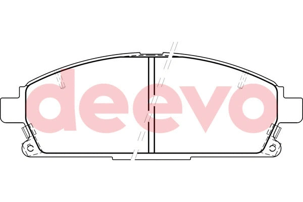 Brake Pad Set, disc brake (BP55160)