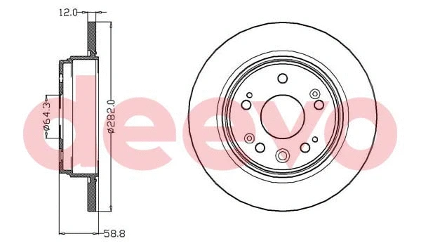 Brake Disc (BD14560)