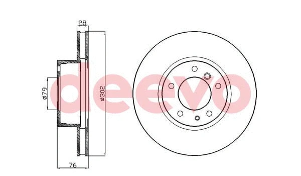 Brake Disc (BD27040)