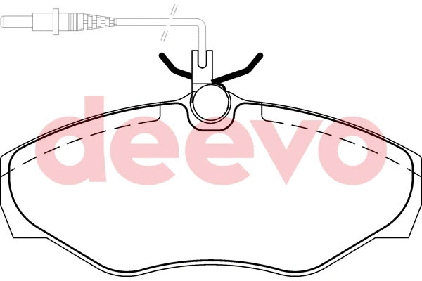 Brake Pad Set, disc brake (BP55380)