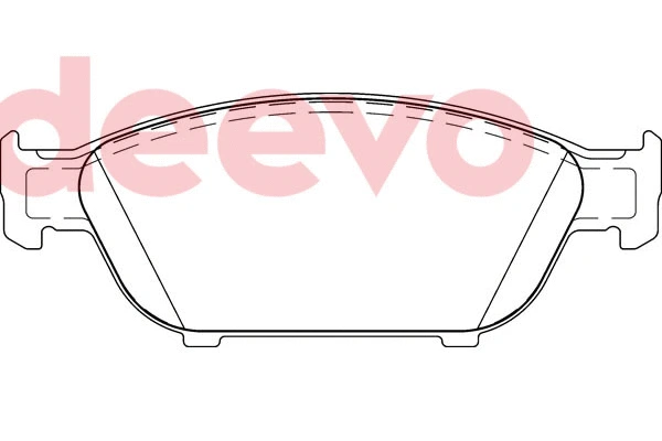 Brake Pad Set, disc brake (BP81260)