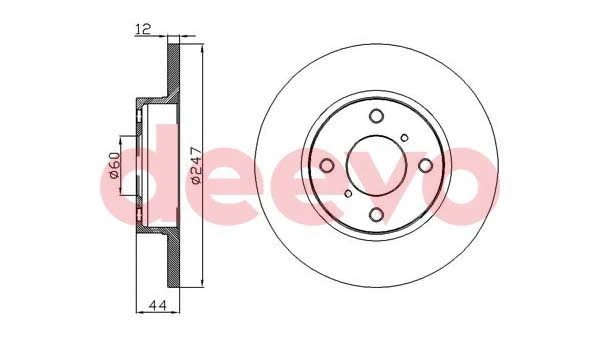 Brake Disc (BD13140)