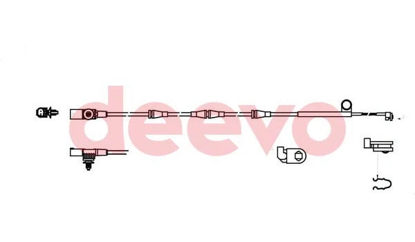 Warning Contact, brake pad wear (BW15740)