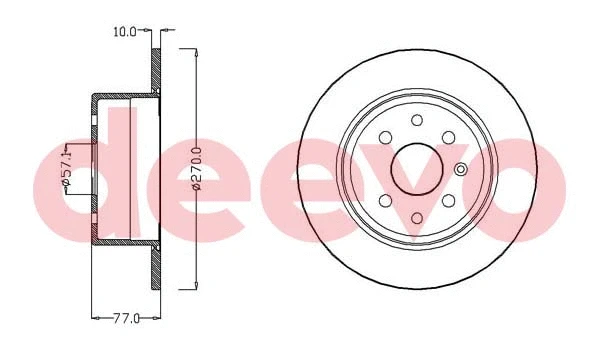 Brake Disc (BD18380)