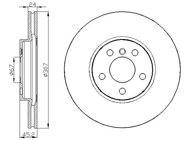 Brake Disc (BD36600)