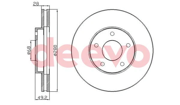 Brake Disc (BD14760)