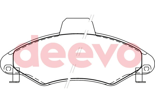Brake Pad Set, disc brake (BP55180)