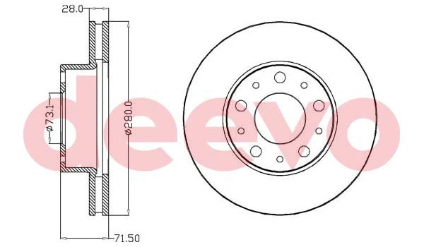 Brake Disc (BD19340)