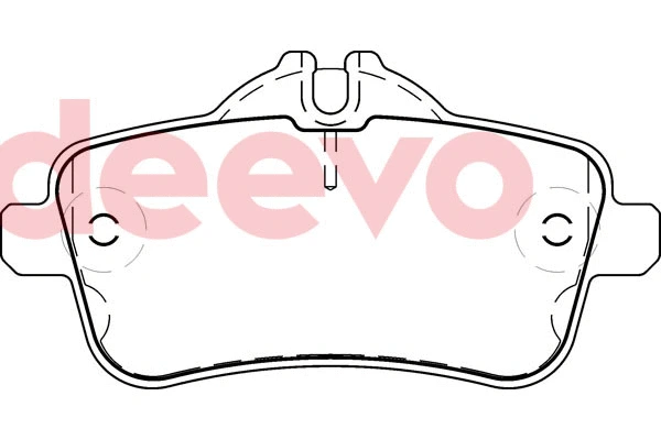 Brake Pad Set, disc brake (BP82460)