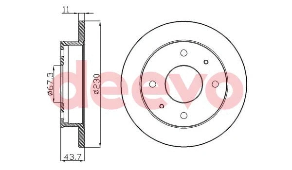 Brake Disc (BD34760)