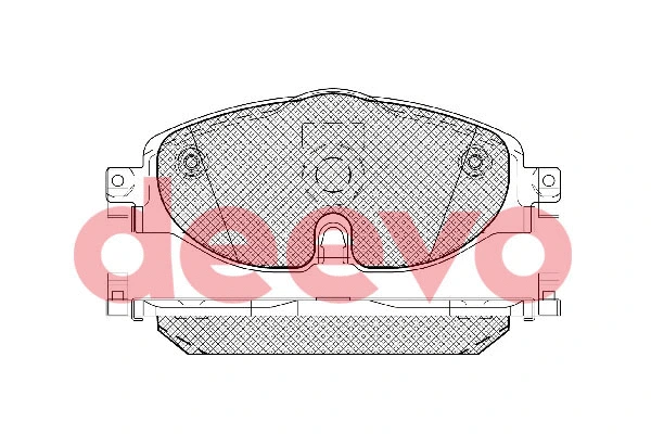 Brake Pad Set, disc brake (BP85420)