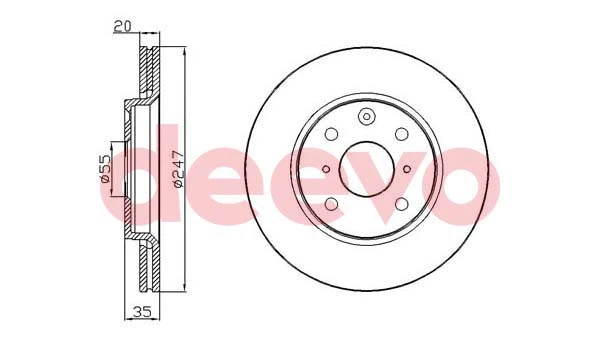 Brake Disc (BD17900)