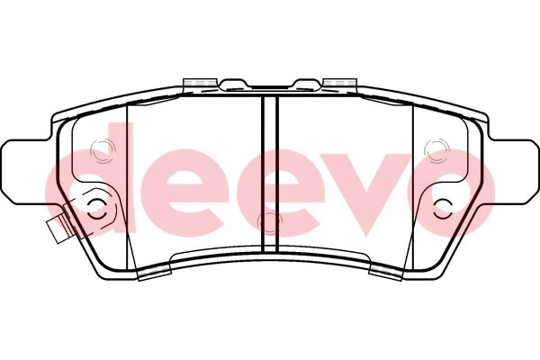 Brake Pad Set, disc brake (BP60100)