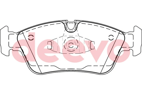 Brake Pad Set, disc brake (BP53340)
