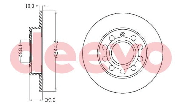 Brake Disc (BD13820)