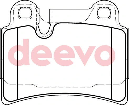 Brake Pad Set, disc brake (BP80620)