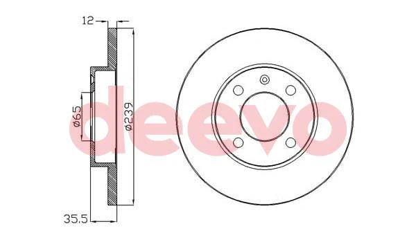 Brake Disc (BD10440)