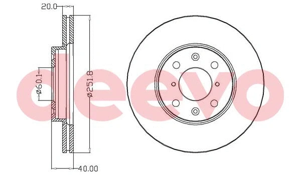 Brake Disc (BD18680)