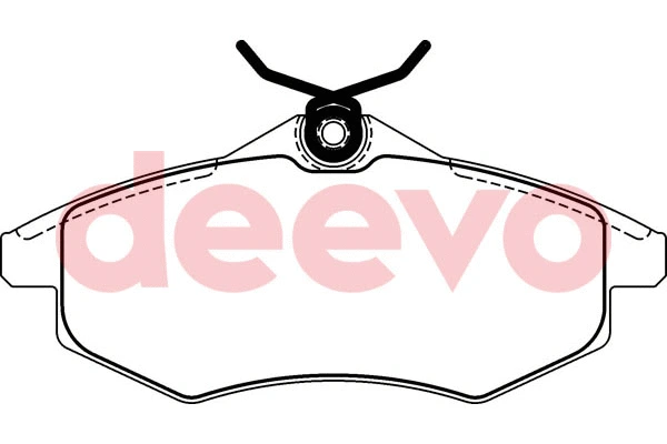 Brake Pad Set, disc brake (BP50180)
