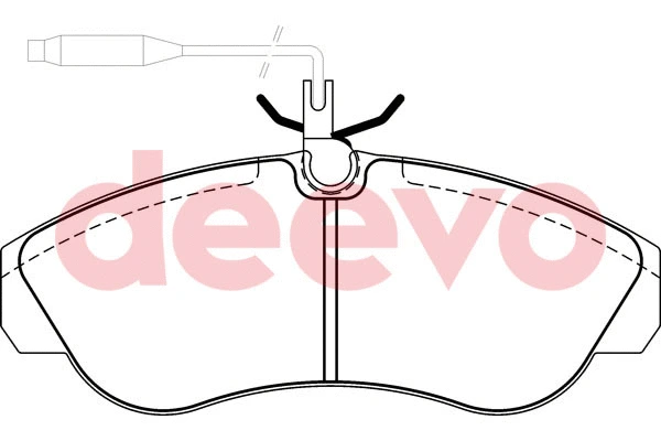 Brake Pad Set, disc brake (BP54820)