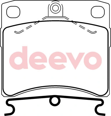 Brake Pad Set, disc brake (BP63200)