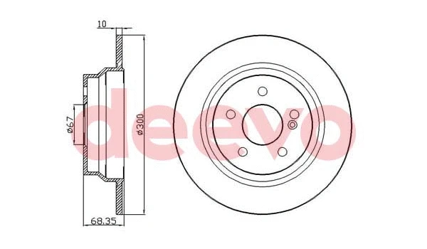 Brake Disc (BD15600)