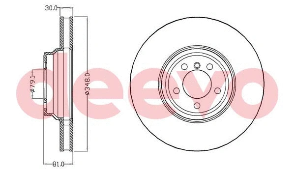 Brake Disc (BD15180)