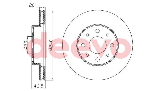 Brake Disc (BD26540)