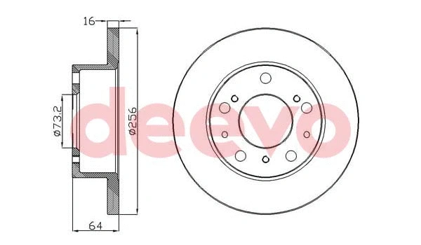 Brake Disc (BD17200)