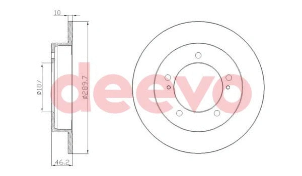 Brake Disc (BD26220)