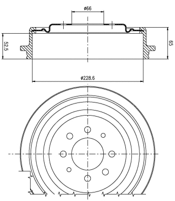 Brake Disc (BT80800)