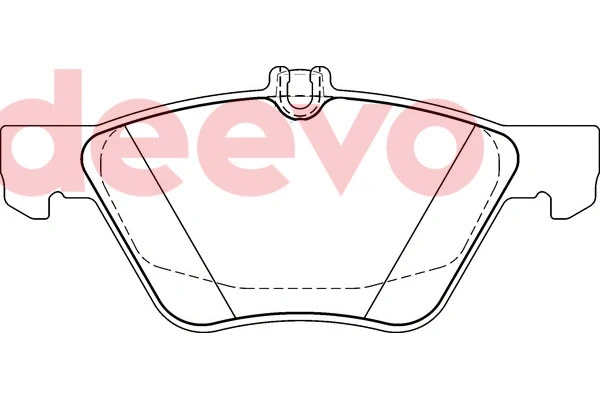 Brake Pad Set, disc brake (BP75080)