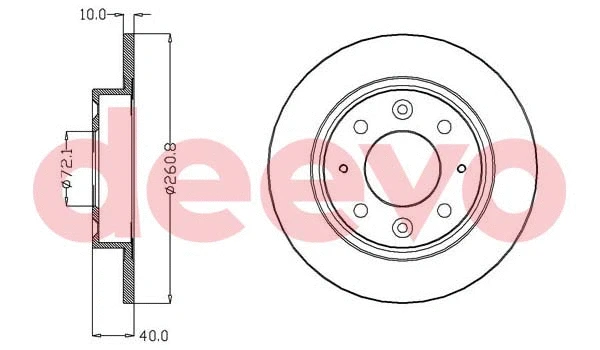 Brake Disc (BD11820)