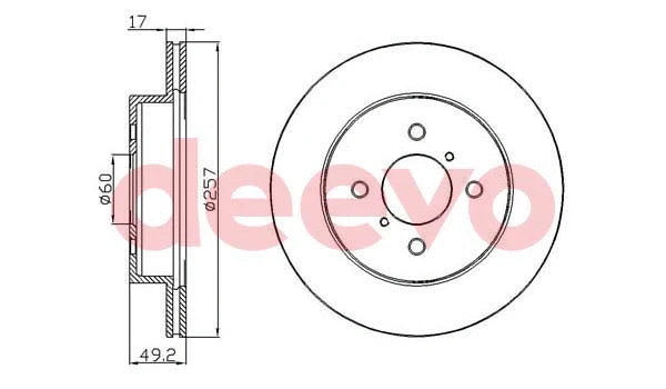 Brake Disc (BD17680)
