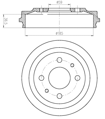 Brake Disc (BT80020)