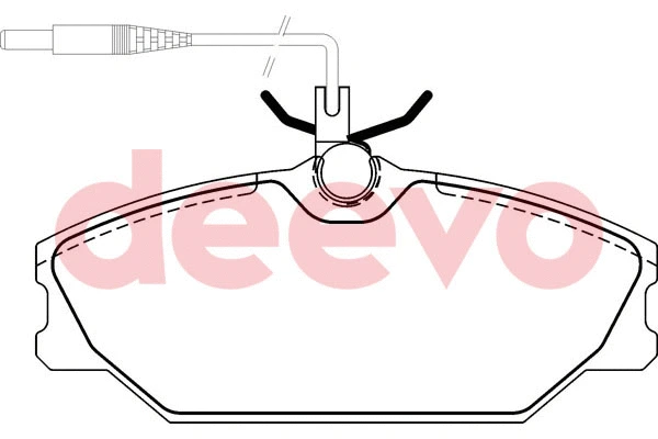 Brake Pad Set, disc brake (BP54900)