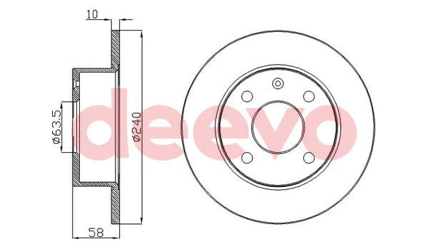Brake Disc (BD10140)