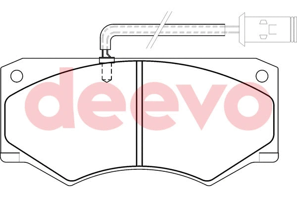 Brake Pad Set, disc brake (BP58660)
