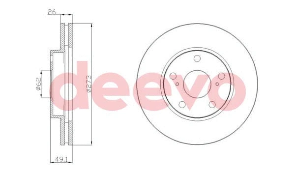 Brake Disc (BD21400)