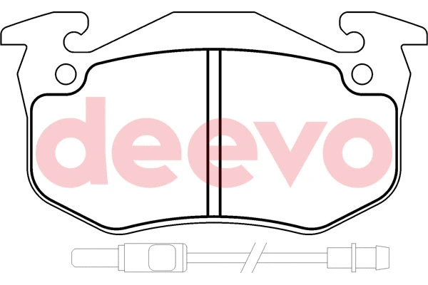 Brake Pad Set, disc brake (BP53160)