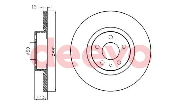 Brake Disc (BD34160)