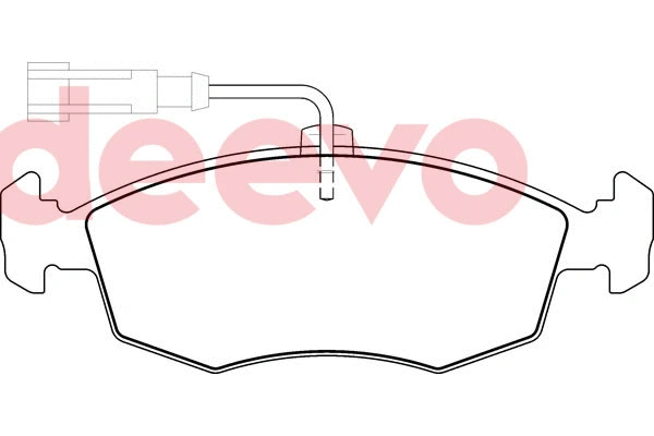 Brake Pad Set, disc brake (BP76460)