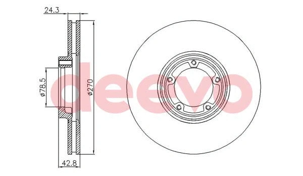 Brake Disc (BD26800)