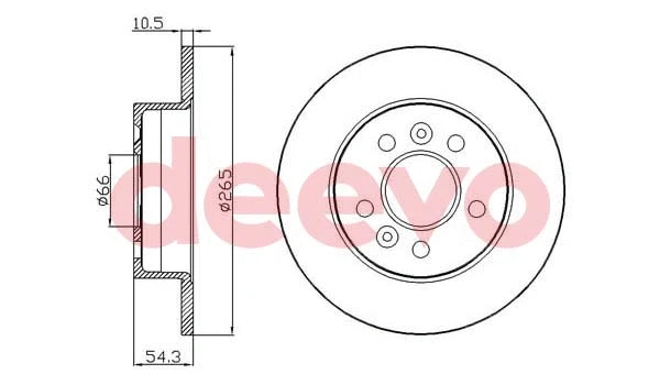 Brake Disc (BD34980)